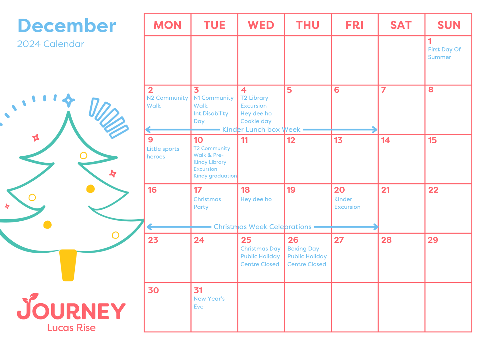 Journey Early Learning Lucas Rise