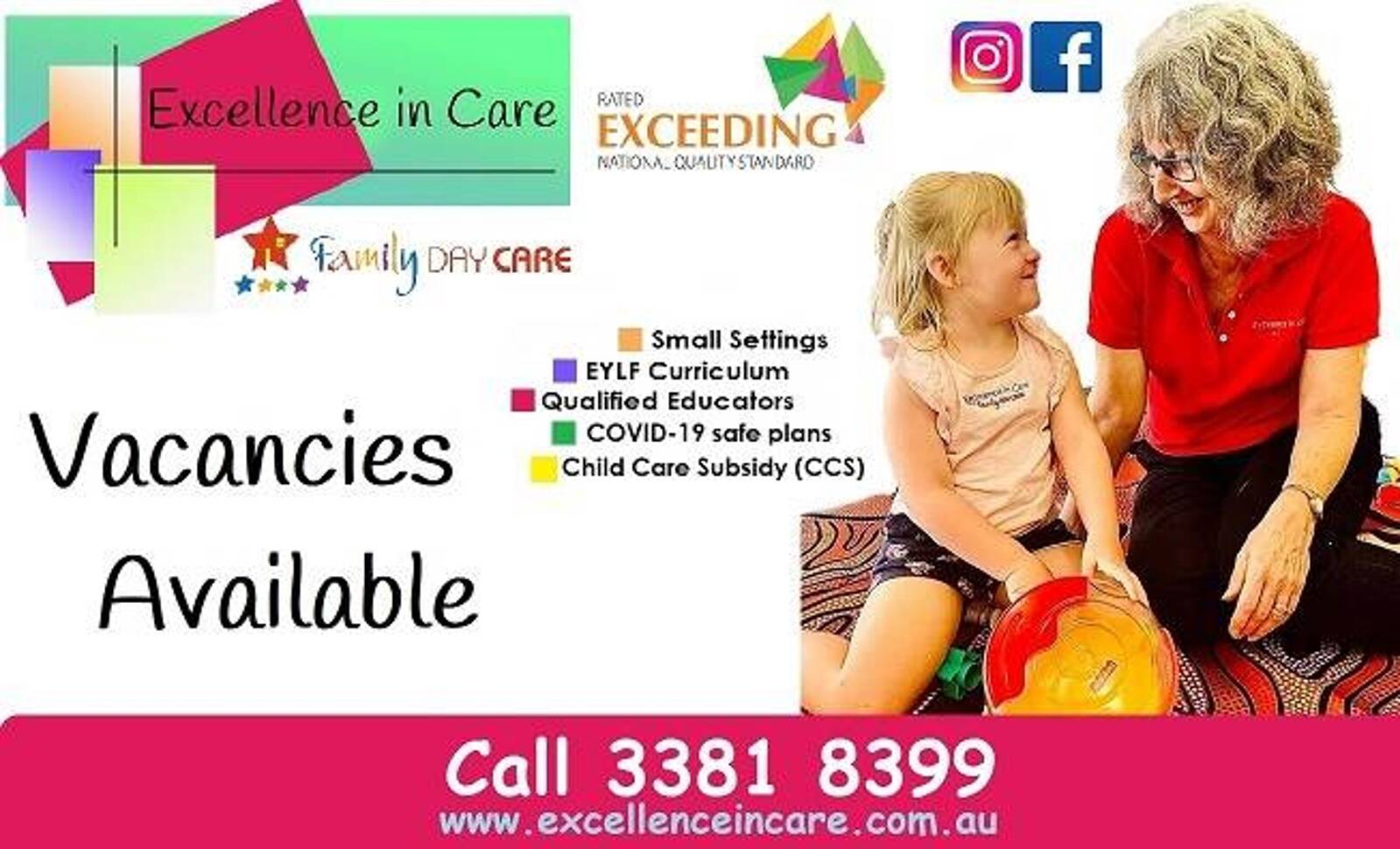 Excellence In Care Family Day Care